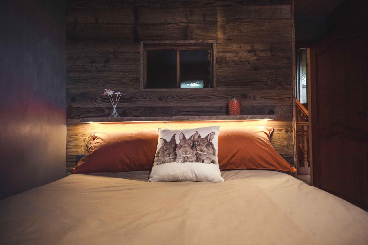 Chambres En Chalet Petit Dejeuner Inclus La Cote d'Arbroz ภายนอก รูปภาพ