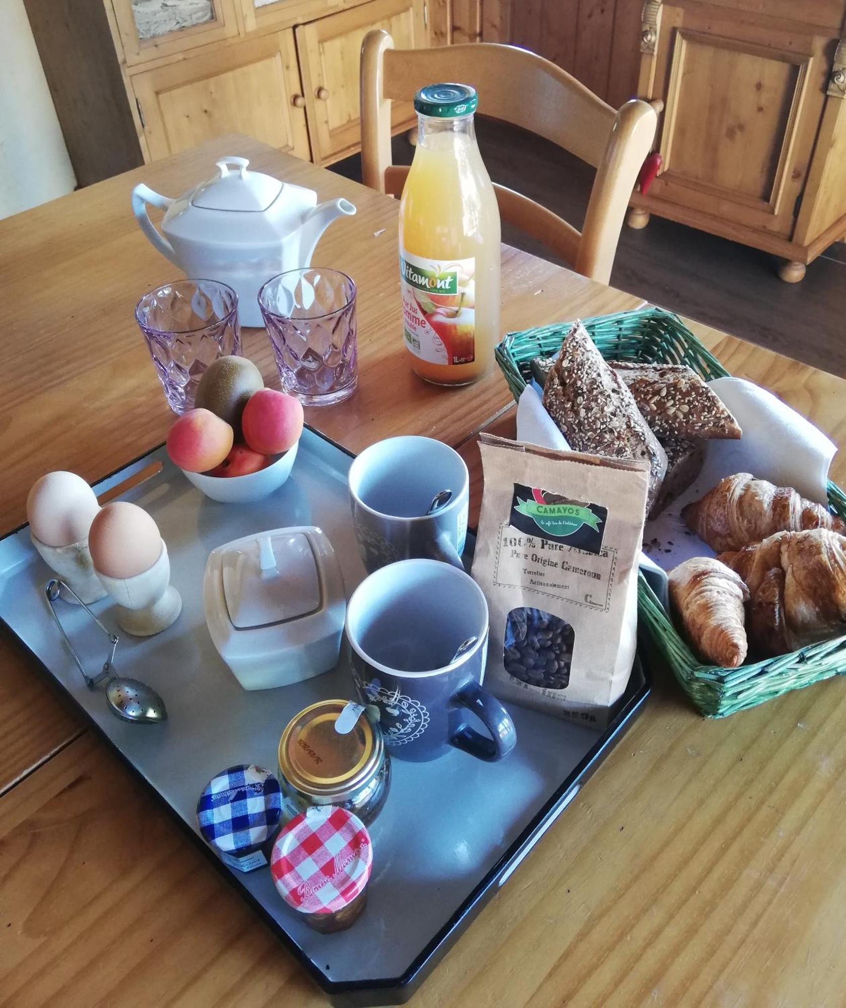 Chambres En Chalet Petit Dejeuner Inclus La Cote d'Arbroz ภายนอก รูปภาพ