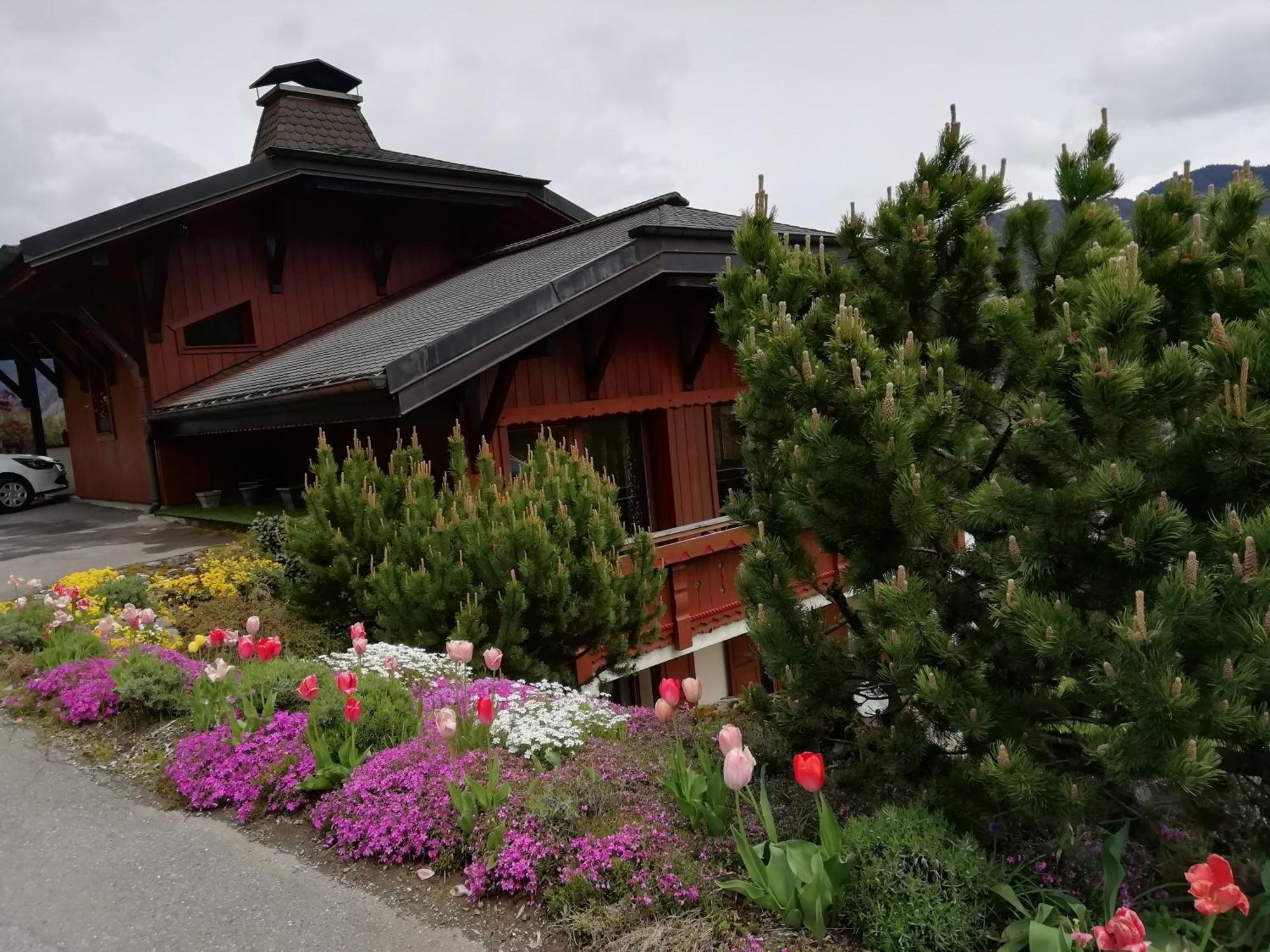 Chambres En Chalet Petit Dejeuner Inclus La Cote d'Arbroz ภายนอก รูปภาพ