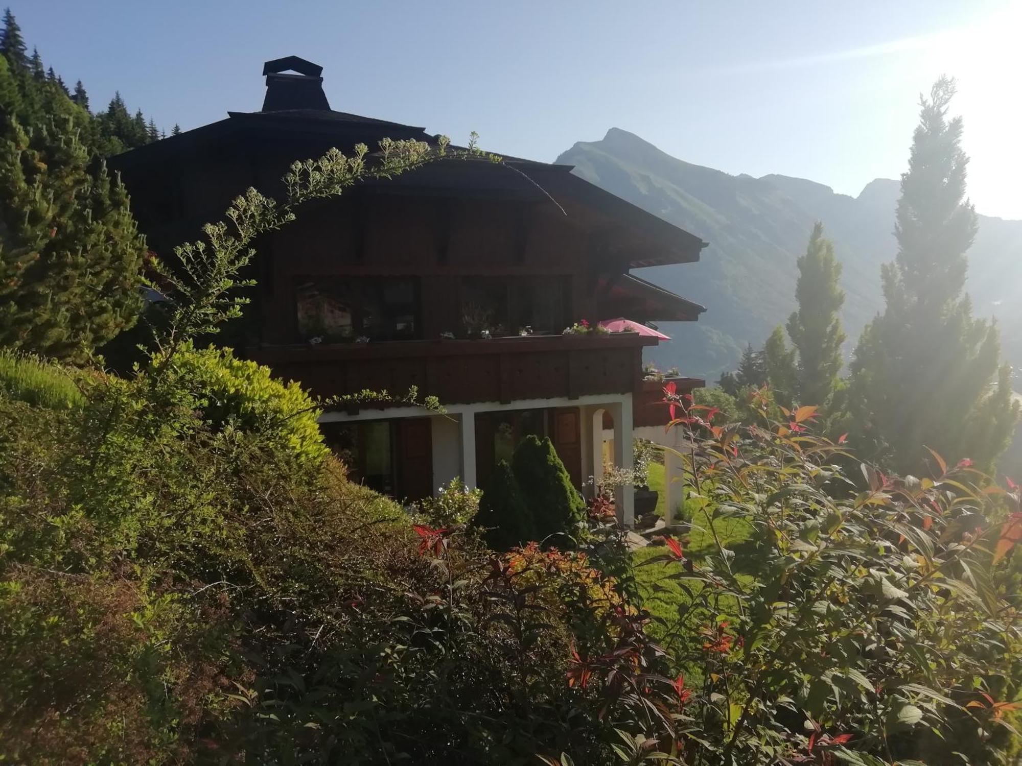Chambres En Chalet Petit Dejeuner Inclus La Cote d'Arbroz ภายนอก รูปภาพ